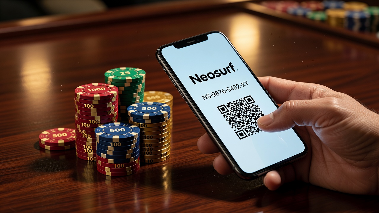 Geld storten en winsten opnemen - neosurf casinos